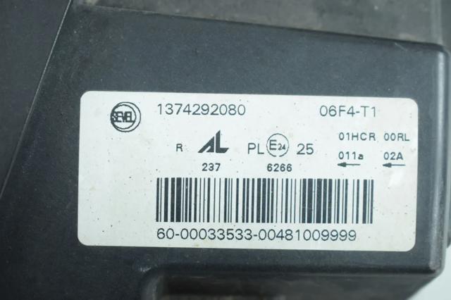 FIAT 1374292080 Правая фара в наличии Павлоград