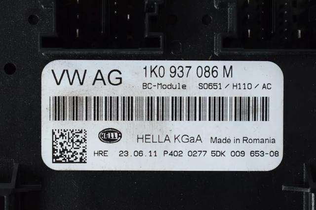 1K0937086M VAG Блок комфорта купить в Сумы