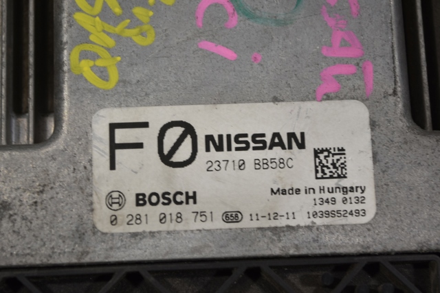 23710BB58C NISSAN Модуль управления (ЭБУ) двигателем купить в Винница