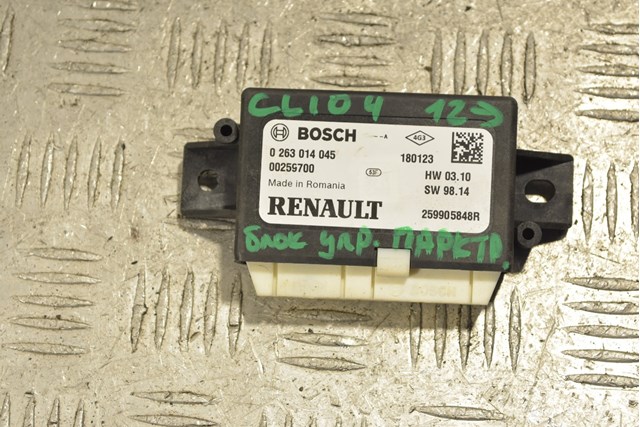Модуль (блок ЭБУ) управления парктроником 259905848R RENAULT
