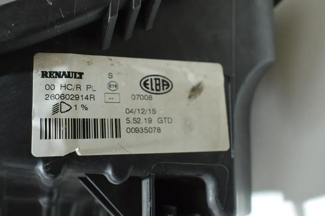260602914R RENAULT Фара левая купить в Одесса