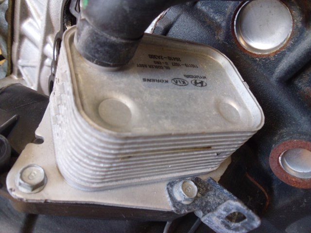 Радиатор масляный холодильник 264102A300 HYUNDAI