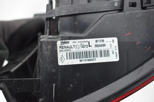 265554938R RENAULT Фонарь задний левый купить в Харьков