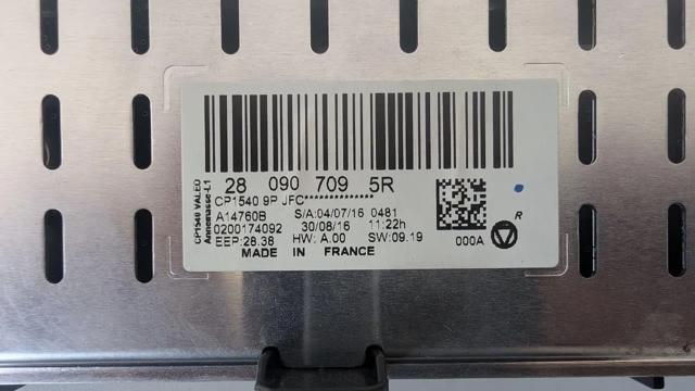 RENAULT 280907095R Дисплей многофункциональный в наличии Тернополь