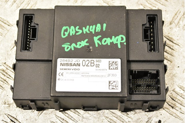 284B2JD02B NISSAN Блок комфорта купить в Ирпень