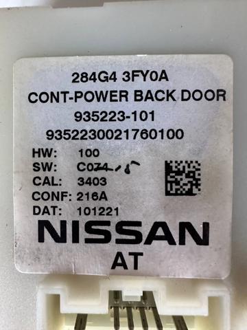 284G43FY0A NISSAN Модуль управления (ЭБУ) открытия крышки багажника (двери 3/5-й задней) купить в Харьков