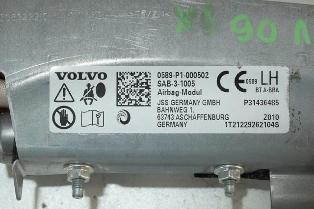 31436485 VOLVO Подушка безопасности (AIRBAG) спинки сиденья левого купить в Кривой Рог