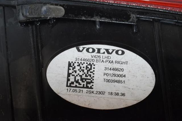 VOLVO 31446620 Фонарь задний правый внутренний в наличии Харьков