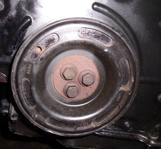 Шкив-демпфер коленвала 4C1Q6B319BA FORD
