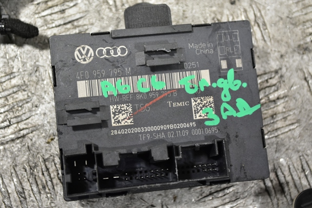 VAG 4F0959795M Блок комфорта задней двери в наличии Ирпень