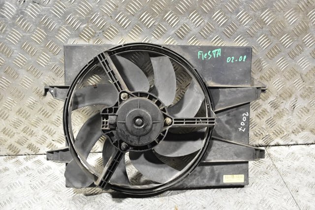 Вентилятор радиатора 7 лопастей в сборе с диффузором ford 1.25 16v 4S6H8C607AE