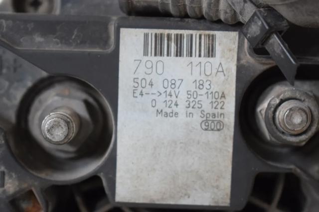 504087183 FIAT Генератор купить в Одесса
