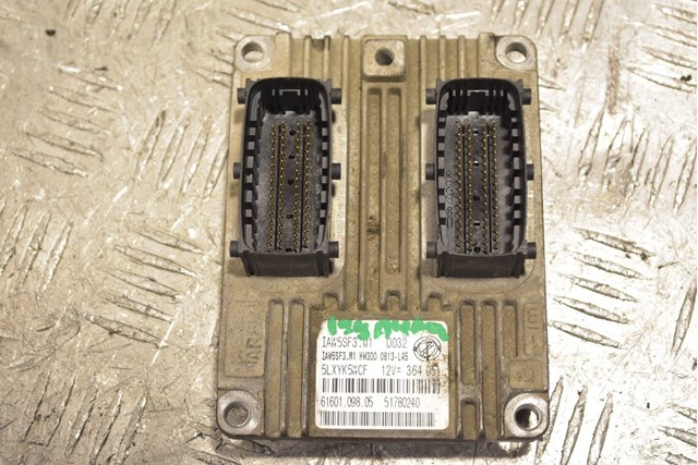 Компьютер двигателя 51780240 FIAT