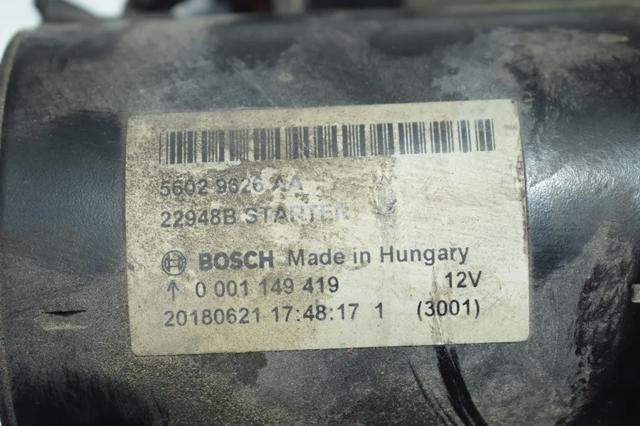 56029626AA CHRYSLER Стартер купить в Украина