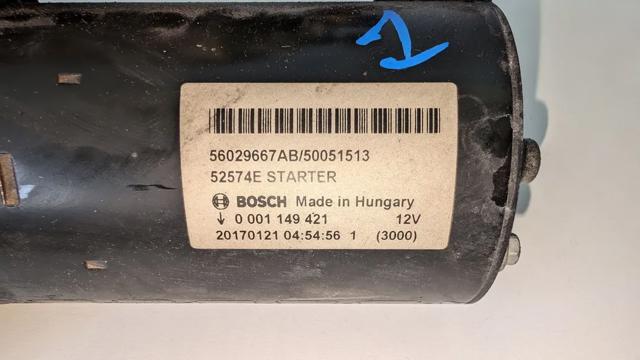 CHRYSLER 56029667AB Стартер в наличии Сумы