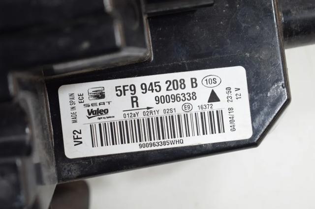 VAG 5F9945208B Фонарь задний правый внешний в наличии Кривой Рог