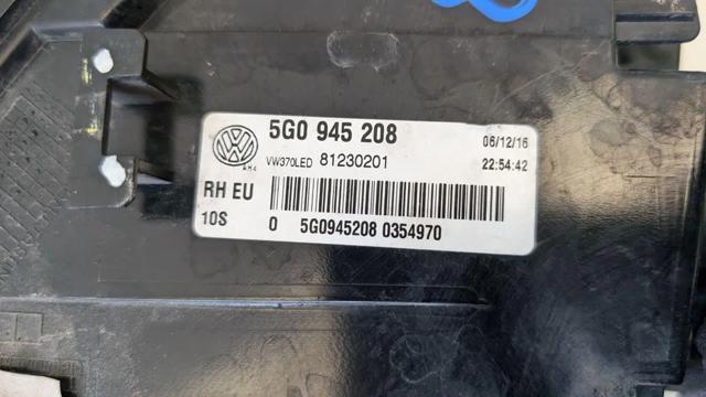 5G0945308F VAG Фонарь задний правый внутренний купить в Полтава