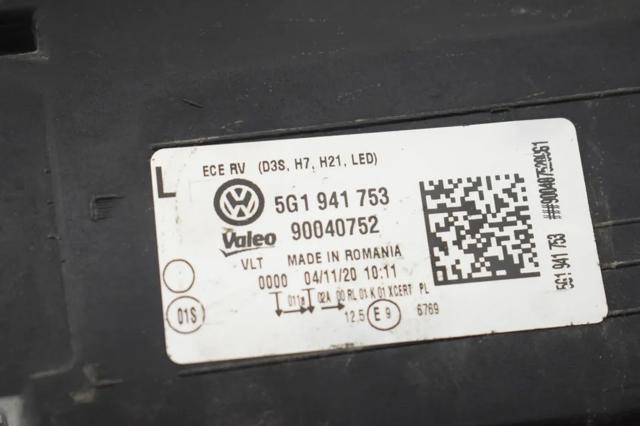 5G1941753 Фара левая купить Ужгород
