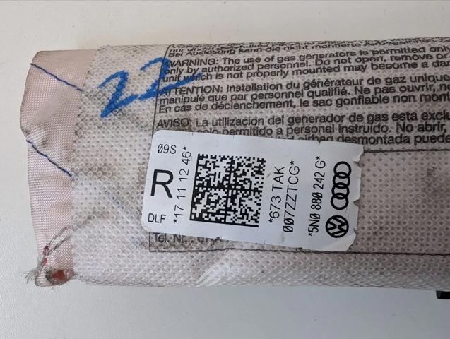 VAG 5N0880242G Подушка безопасности (AIRBAG) спинки сиденья правого в наличии Львов