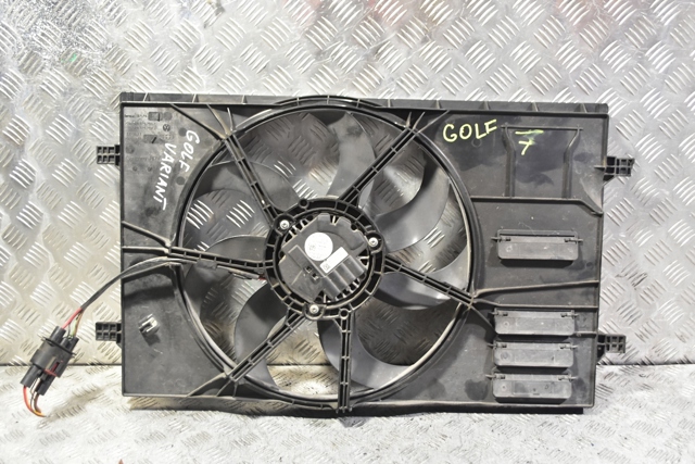 Вентилятор радиатора 7 лопастей с диффузором vw (vii) 5Q0121205C