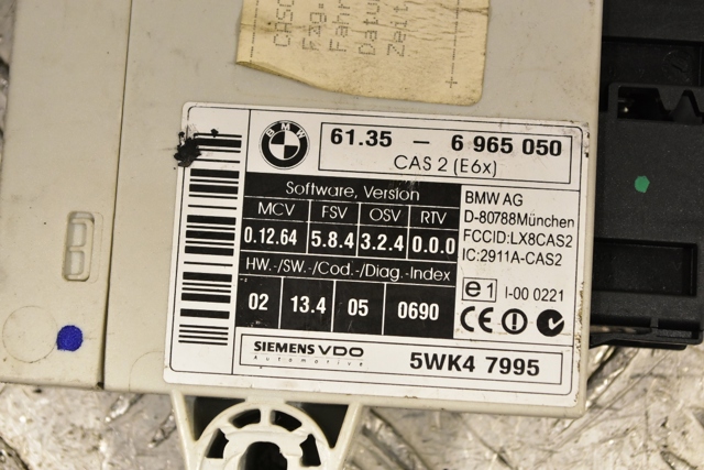 Блок комфорта 61356965050 BMW