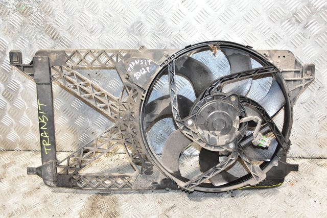 Диффузор радиатора охлаждения в сборе с крыльчаткой 6C118C607AD FORD