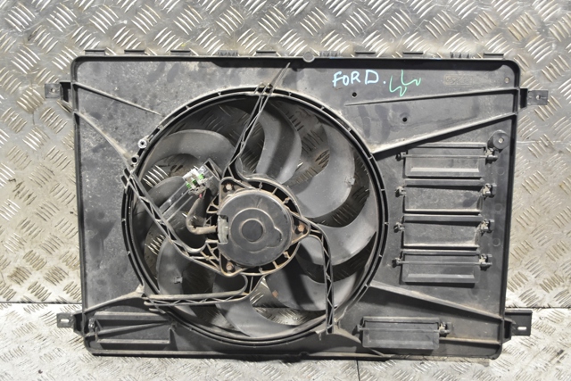 6G918C607PC Диффузор радиатора охлаждения, в сборе с мотором и крыльчаткой купить Сумы
