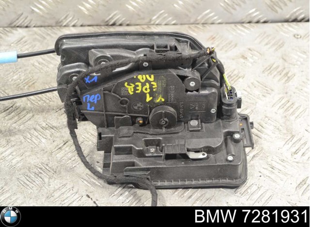 Замок двери водителя 7281931 BMW