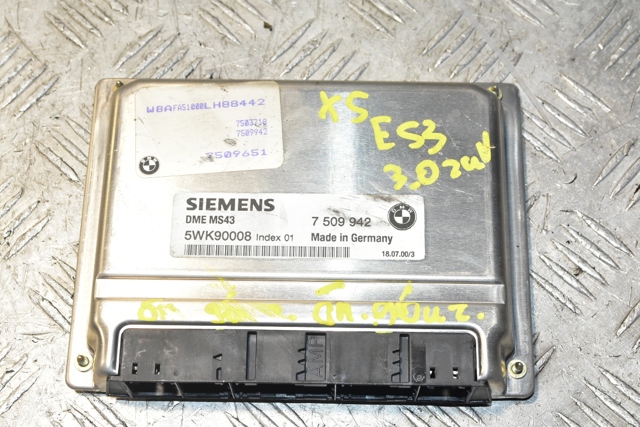 Компьютер двигателя 7509942 BMW