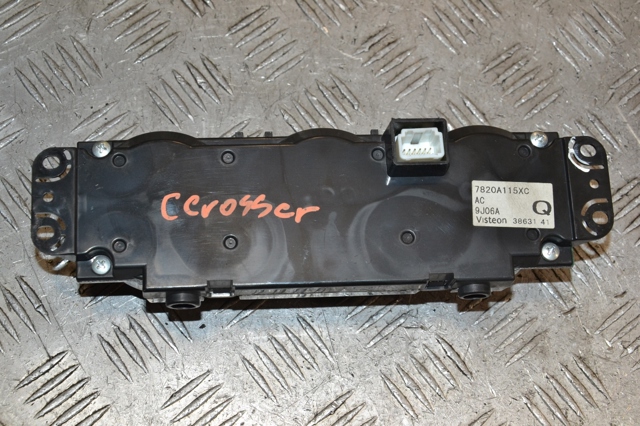 7820A115XC PEUGEOT Блок управления кондиционером купить в Полтава