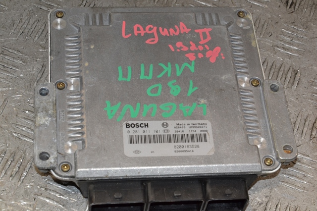 Электронный блок управления двигателем 8200163528 RENAULT
