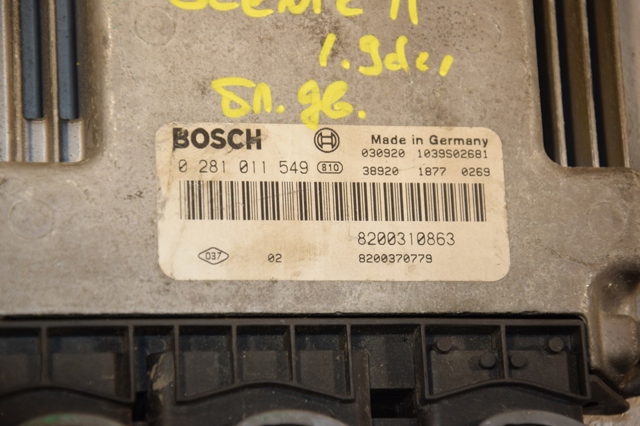 RENAULT 8200310863 Блок управления двигателем в наличии Хмельницкий