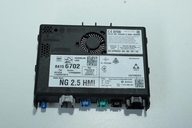 Блок управления навигацией 84156702 OPEL