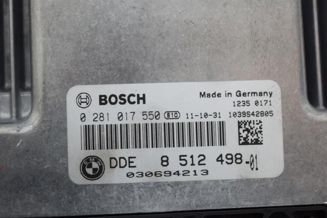 8512498 BMW Блок управления двигателем купить в Тернополь