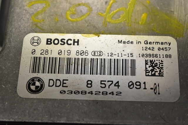 BMW 8574091 Блок управления двигателем в наличии Ирпень