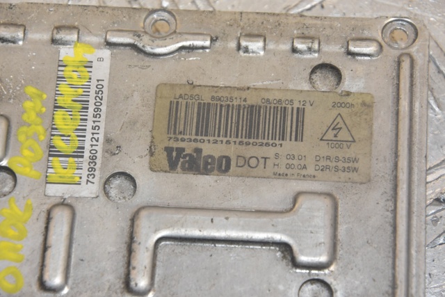 PEUGEOT 89035114 Ксенон, блок управления в наличии Чернигов