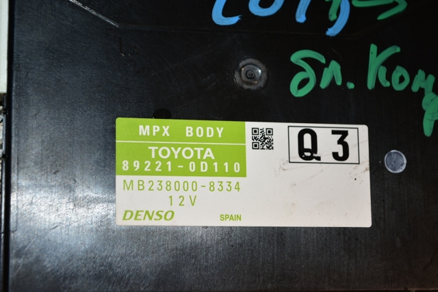 TOYOTA 892210D110 в наличии Павлоград