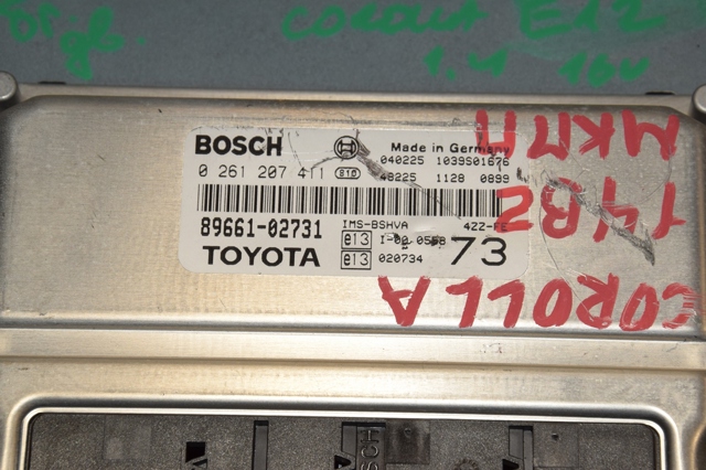 TOYOTA 8966102731 Модуль управления (ЭБУ) двигателем в наличии Павлоград