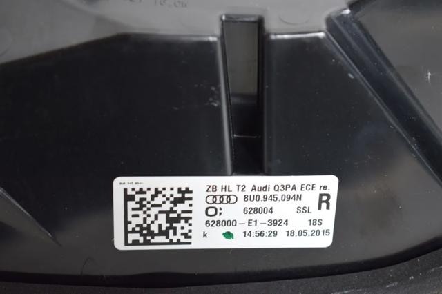 8U0945094N VAG Фонарь задний правый купить в Павлоград