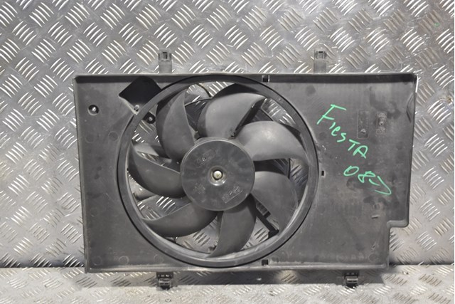 Вентилятор радиатора 7 лопастей в сборе с диффузором ford 8V518C607AF