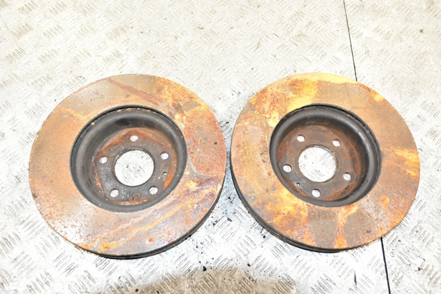 Диск тормозной передний 8W0615301AA VAG