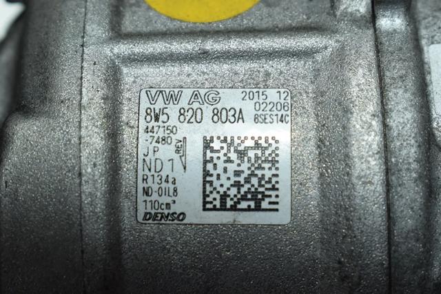 VAG 8W5820803A Компрессор кондиционера в наличии Днепр