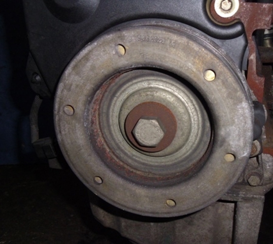 Шкив-демпфер коленвала 9643354180 FORD
