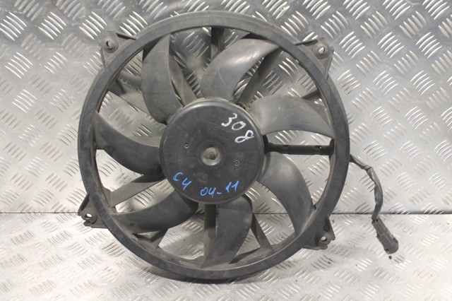 Вентилятор радиатора с моторчиком 7 лопастей citroen 9661571480