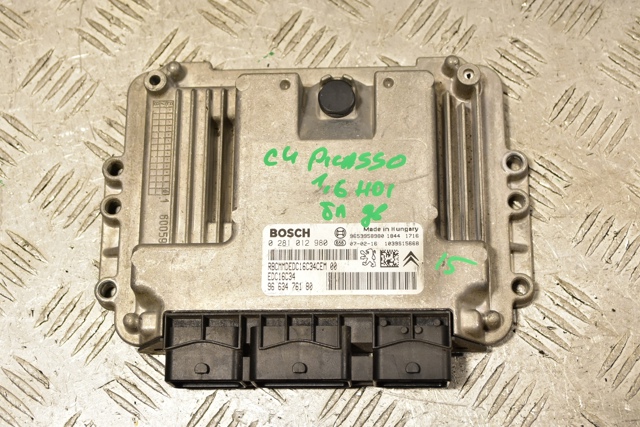 Мозги двигателя 9663476180 PEUGEOT