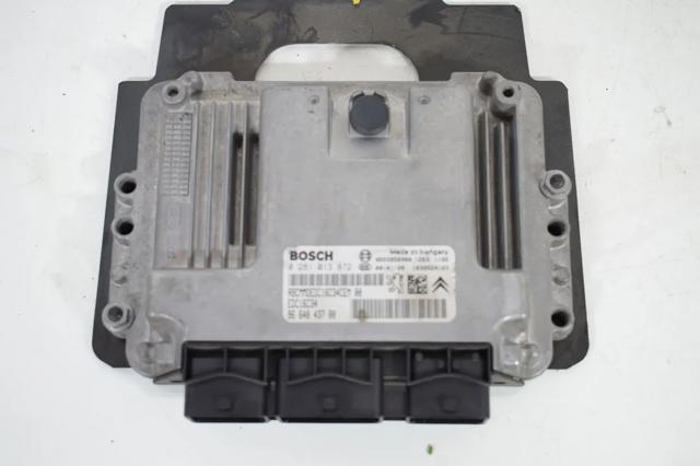 Компьютер двигателя 9664843780 PEUGEOT