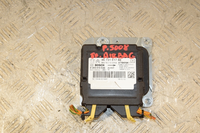 Блок управления airbag 9675181780 PEUGEOT