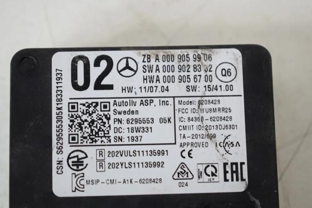 MERCEDES A0009059906 Радарный датчик дистанции в наличии Тернополь