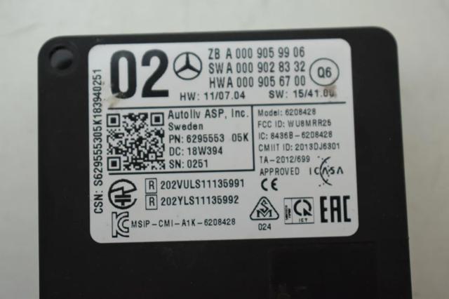 A0009059906 MERCEDES Радарный датчик дистанции купить в Чернигов