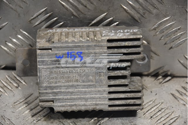 Блок управления вентилятором mercedes (w168) A0235456832